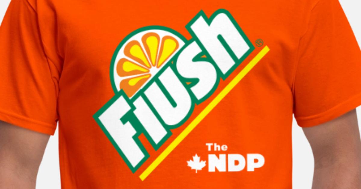 flush ndp logo' Men's T-Shirt | Spreadshirt